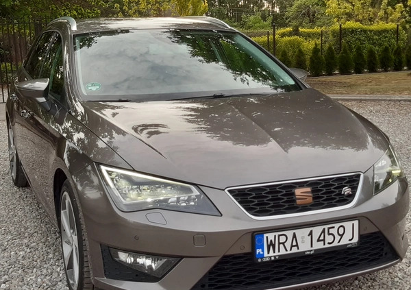Seat Leon cena 52300 przebieg: 218000, rok produkcji 2015 z Radom małe 631